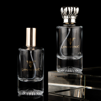 Flacon de parfum en verre personnalisé Lionwrapack 30ml 50ml 100ml Col à vis Emballage de parfum vide de luxe pour marque