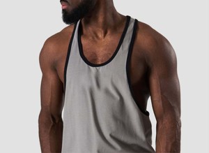 Débardeur Homme Haute Qualité pour Gym, Course, Yoga, Entraînement en Extérieur - Respirant, Séchage Rapide, Écologique, Anti-Boulochage, Polyester/Coton - Product Image 3
