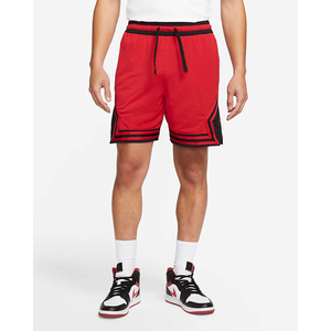 Custom Basketball Shorts <b>Red</b> Mesh <b>Fabric</b> Sportswear Breathable Elastic Waist Athletic Training Streetwear - Product Image 3