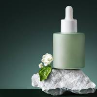 Flacons compte-gouttes en verre dépoli pastel, 30-100 ml, couleur macaron, rechargeables, pour sérum de soin et cosmétiques DIY