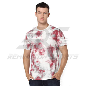 Tie Dye wholesale-t-shirt-made-In Pakistan Camiseta de manga corta de verano ropa de gimnasio - Product Image 4