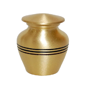 Gold Finished European Style Adult Metal Handicrafts Hot Selling Funeral <b>Ashes</b> Use Cremation Urns Razvi International - Product Image 1