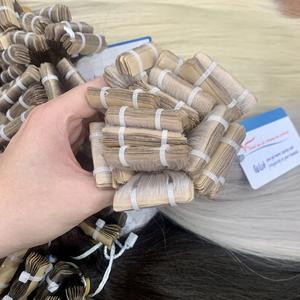 Produit capillaire tendance!! Extensions de cheveux invisibles de qualité supérieure, cheveux humains vietnamiens avec cuticules intactes - Product Image 2
