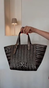 ชุดถุงปอกระเจากันน้ำ3ชิ้นดีไซน์ทำด้วยมือเหมาะสำหรับเป็นของขวัญถุงผ้าแคนวาสจากธรรมชาติ - Product Image 4