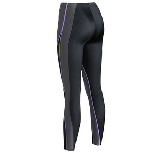 Women's Elastic <b>Waist</b> Gym Fitness Leggings Custom Logo Printed Breathable Workout Sports Wear Knitted Stretch for Yoga Yoga Pant - Product Image 2