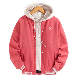 High Quality Letterman Men's Winter Jacket <b>Wool</b>/<b>Cotton</b> Breathable Customizable Unique Style Online Wholesale Competitive Price - Product Image 1
