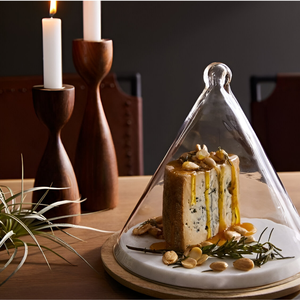 Plateau en bois de marbre de conception moderne Plateau de service décoratif de qualité garantie avec prix direct d'usine pour le spécial de Noël - Product Image 2