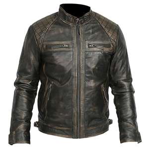 Chaqueta de Cuero para Motociclista, Resistente al Viento, Protectora, Personalizable, OEM Disponible, Colores y Logotipos Personalizados 2025, para Todas las Temporadas - Product Image 6