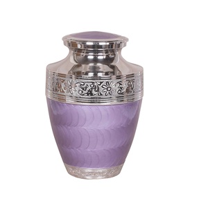 2025 urnes funéraires en métal de conception de qualité supérieure urnes funéraires faites à la main de style moderne pour les cendres humaines et les amoureux - Product Image 4