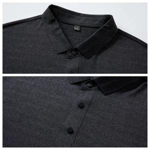 Verano personalizado de talla grande para hombre de alta calidad 100% algodón de secado rápido transpirable Casual de manga corta estampado de punto Golf para - Product Image 4