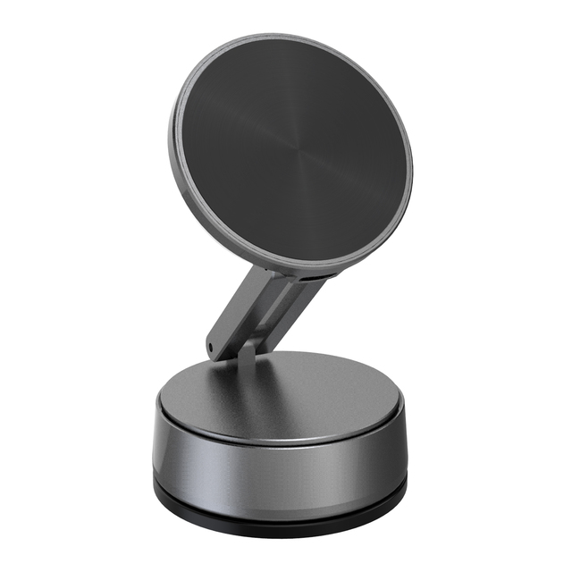 OEM ODM Custom Logo Aluminium Alloy Suction Cup for Magnetic for Wireless Charger 15W Compatible Car Phone Holder