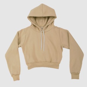 เสื้อฮู้ดดี้ผู้หญิงผ้าฝ้ายทรงครอป แขนยาว ทรงโอเวอร์ไซส์ ปักลาย DTG สไตล์ลำลอง สตรีทแวร์ สำหรับออกกำลังกาย โยคะ ฤดูหนาว - Product Image 2