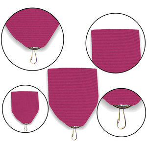 Rideaux de ruban de médaille gris avec fournisseur d'épingle - Product Image 3