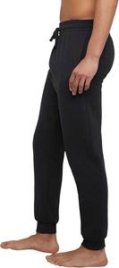 Pantalones ligeros de lona para correr para hombre, ropa deportiva informal de invierno de cintura media con bolsillo con cremallera, pantalones de hombre lavados con patrón recto - Product Image 3