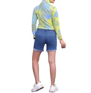 Sublimación Impresión Cómodo Ajuste Mujeres Crop Top Sudadera con capucha para la venta Fabricado profesionalmente Mujeres Crop Hoodies - Product Image 5