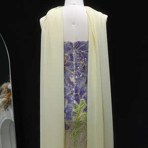 <span class=keywords><strong>Vestido</strong></span> de Noche de Lujo Jancember LSZ511 con Lentejuelas Bordadas, <span class=keywords><strong>Vestido</strong></span> de Gala con Cola de Columna y Pañuelo - Product Image 5