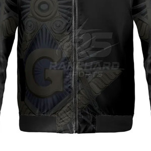 Chaqueta Masónica Personalizada para Hombre, Abrigo de la Hermandad Masónica, Chaqueta Masónica Bordada - Product Image 6