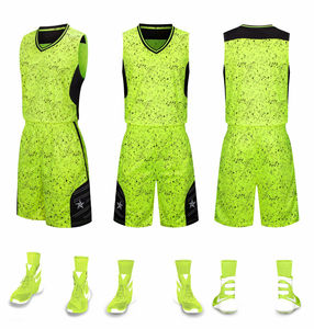 Conjunto de Camiseta y Pantalones Cortos de Baloncesto Premium, Material Transpirable de Secado Rápido, Venta al por Mayor - Product Image 5