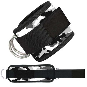Oem 2025 Gimnasio Fitness Tobillera D Anillo Estilo Personalizado Piernas Entrenamiento Fitness Tobilleras Correas Disponibles Con Logotipo y Diseño Personalizado - Product Image 2