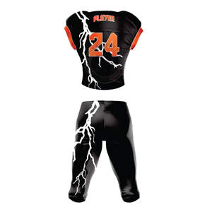 ชุดยูนิฟอร์มอเมริกันฟุตบอลสำหรับผู้ชาย เสื้อและกางเกง ออกแบบมาเพื่อความสบาย ทนทาน เหมาะสำหรับการฝึกซ้อมและการแข่งขัน - Product Image 6