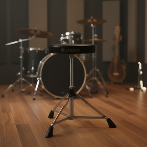 Trono de Batería DS550 Negro y Plateado para Accesorios de Instrumentos Musicales - Product Image 3