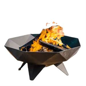 Top Trending Metal <b>Iron</b> <b>Fire</b> <b>Pit</b> Round Shape Indoor and Outdoor Black Finished Heavy Duty Thicker <b>Iron</b> <b>Fire</b> <b>Pits</b> - Product Image 4
