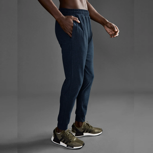 Pantalon de jogging de sport pour hommes, avec logo personnalisé, en molleton, pantalon de survêtement d'hiver en coton et polyester avec logo BD - Product Image 4