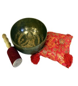 Cuenco tibetano de diseño clásico, cuenco de sonido de meditación de Yoga de forma redonda para belleza y cuidado Personal - Product Image 2