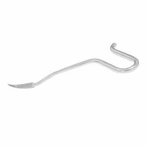 Punzón ortopédico curvo, hueso de acero inoxidable quirúrgico Manual con mango moleteado para la creación de agujeros piloto de punto de entrada en ángulo - Product Image 2