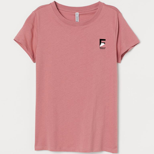 Camiseta de algodón de talla grande para mujer, gasa con cuello redondo impresa personalizada con Spandex, Jersey textil suave para ropa informal al por mayor - Product Image 1