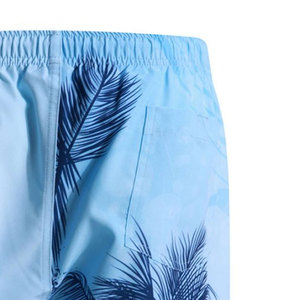 Shorts d'été décontractés pour hommes, personnalisables OEM, respirants, imprimés, à motif uni, 100 % polyester, écologiques, séchage rapide, marque privée - Product Image 6