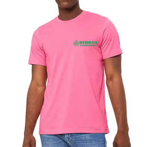 T-shirt pour homme léger, écologique, respirant, anti-rides, coupe ample, sur mesure, vêtements décontractés, coton biologique de haute qualité - Product Image 6