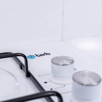 Cuisinière électrique à quatre brûleurs en acier inoxydable Berfa, à économie d'énergie, pour usage domestique et hôtelier