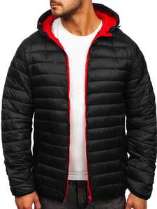 เสื้อแจ็คเก็ตสำหรับผู้ชาย แบบสั่งตัด ไซส์ XL แจ็คเก็ตบอมเบอร์ฤดูหนาว กันน้ำ ผ้าพัฟเฟอร์ คอตั้ง ผ้าแคนวาส เป็นมิตรกับสิ่งแวดล้อม ทรงเข้ารูป - Product Image 3