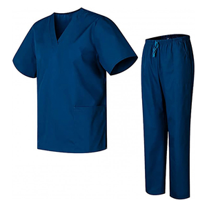Médico de enfermería Scrubs conjunto completo de uniforme de hospital personalizado Unisex mujeres médico Scrubs - Product Image 5