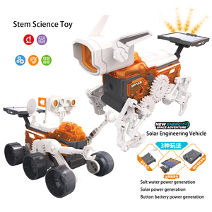 EPT New Energy Space Exploration Vehicle 45Pcs Electric Solar Powered Stem Toys 2025 Toy Educational Car Kits para niños - Product Image 2