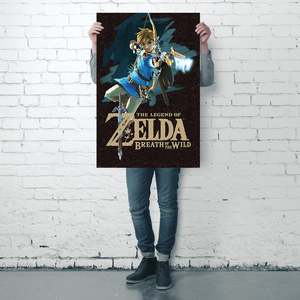 Modern Style the Legend of Zelda Breath of the Wild <b>Poster</b> Wall Decor Made of Paper - Product Image 4