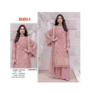 Costume pakistanais en tissu de gazon de couleur vive en tissu de georgette fortement brodé pour les fêtes Prix de gros pour les commandes en gros - Product Image 1