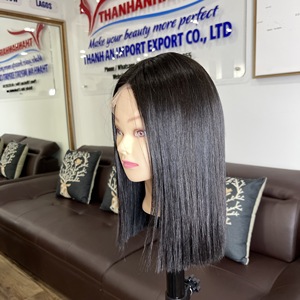 Bán buôn nguyên tóc giả tóc con người độ dày tóc chất lượng cao giá bán buôn danh sách từ nhà máy đầy đủ chiều dài từ 8-24 inch - Product Image 4