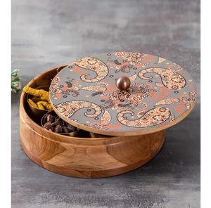 Hot Selling Mango and Acacia Wood Handcrafted Storage <b>Box</b> Natural Wood <b>Keepsake</b> with High Quality Multiple Use for Kitchen - Product Image 3