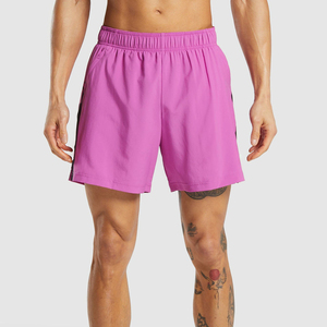 Pantalones cortos deportivos de verano para hombre, pantalones cortos deportivos informales de secado rápido para entrenamiento en el gimnasio con patrón sólido, Joggers ecológicos - Product Image 1