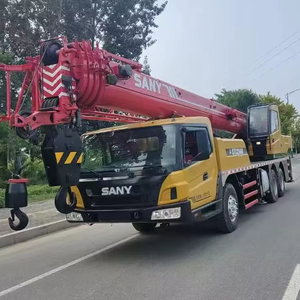 Para grúa de camión de 25t, caja de cambios de grúa hidráulica móvil y componentes de núcleo de Motor, altura de elevación de 41m, bajo costo de mantenimiento - Product Image 1