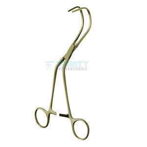 Pince à sertir Lambert incurvée en acier inoxydable de fabrication pakistanaise, 220 mm, ensemble d'instruments réutilisable et léger - Product Image 5