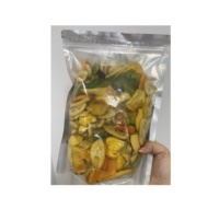 Vietnam Fabriek Tropisch Gedroogd Gemengd Fruit Mango Jackfruit Papaja Passievrucht Verpakking In 250Gram, 500Gram Als Uw Custom