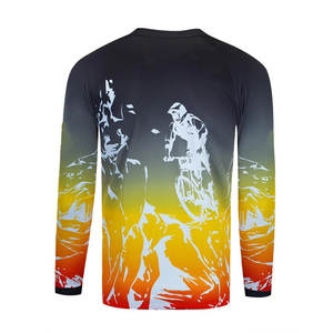 Maillot de course haute performance, nouveau style, séchage rapide, confortable, manches longues, pour hommes - Product Image 2