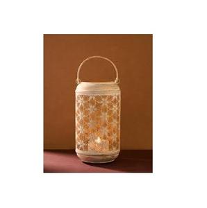 Elegante hecho a mano nuevo diseño hogar decorativo Metal alambre linterna único colorido vidrio decoración San Valentín al por mayor - Product Image 1