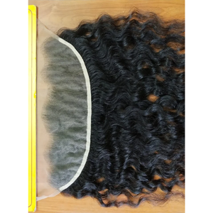 ผมชาวอินเดียนแดงแบบมีเชือกผูกแบบ HD ธรรมชาติขนาด13x4ไม่ผ่านกรรมวิธี100% - Product Image 5