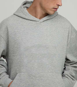 Vente en gros de survêtement pour homme 100% polyester, 2 pièces, surdimensionné, épaules tombantes, confortable, logo personnalisé imprimé en DTG, survêtement pour homme - Product Image 5