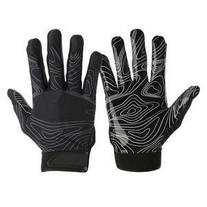 Gants thermiques de sport en cuir respirant pour hommes, gants chauds de Football américain en cuir véritable pour hommes - Product Image 4