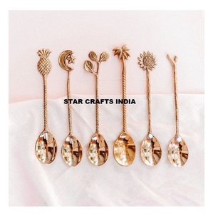 Advantageous Design Eco-Friendly Food Cutlery Set Handmade Customized Size and Shape Flatware Spoon Set for Party Use - Product Image 1